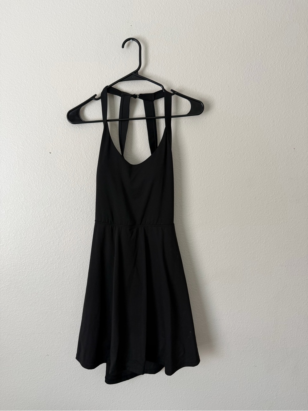 Black Activewear Exercise Dress